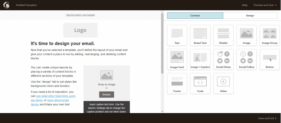 Newsletter Tool - Mailchimp